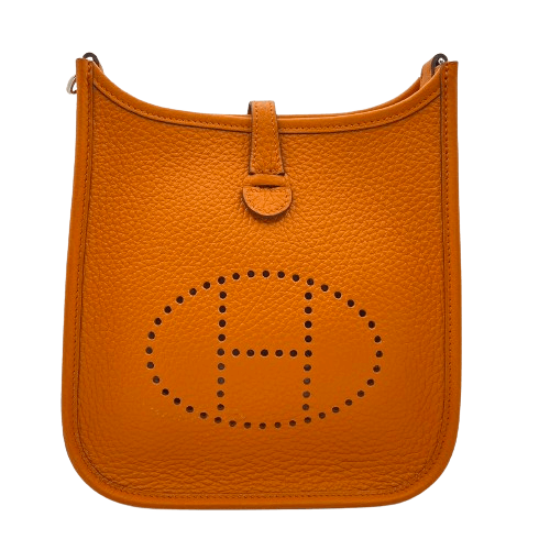 ❤未使用品❤エヴリンTPM オレンジ シルバー金具 エルメス B刻印 エブリン エルメス エヴリン TPM トリヨンクレマンス オレンジ シルバー金具 B
