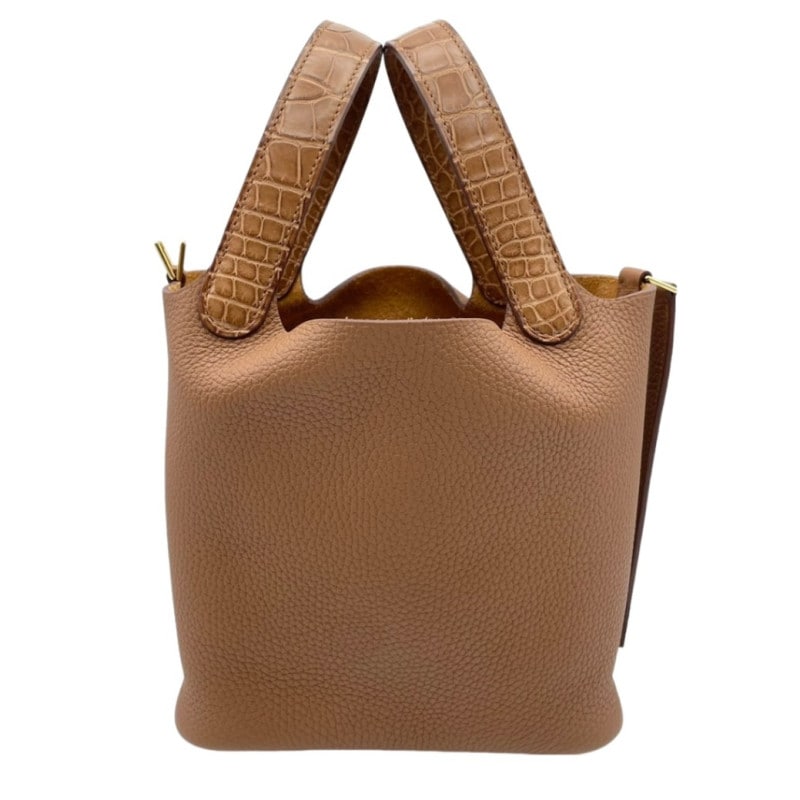 エルメス ピコタンロックタッチ PM ゴールド トリヨンクレマンス ゴールド金具 Y刻印