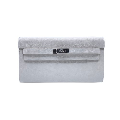 tiruru.0909専用エルメス ケリーウォレット シルバー金具 エルメス ケリートゥーゴー グリぺール エプソン シルバー金具 B刻印