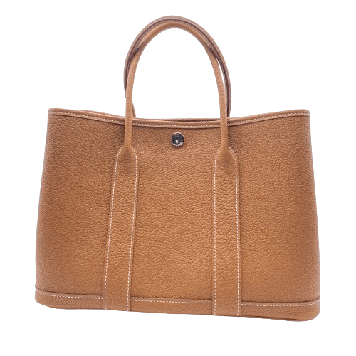 ✨新品展示品✨HERMES❤️ガーデンパーティTPM♪ネゴンダ・ブラウン✨ エルメス ガーデンパーティー TPM ゴールド ネゴンダ B刻印 - ブランド