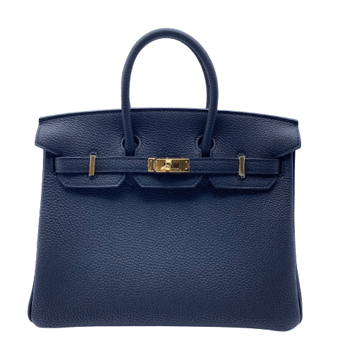 エルメス バーキン25 ノワール トゴ シルバー金具 U刻印