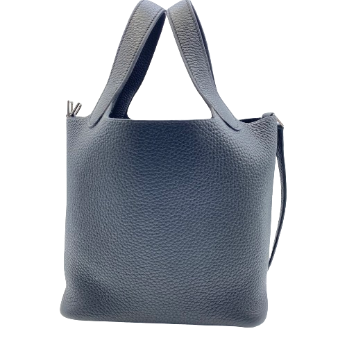 エルメス ピコタンロック PM ノワール トリヨンクレマンス シルバー金具 B刻印