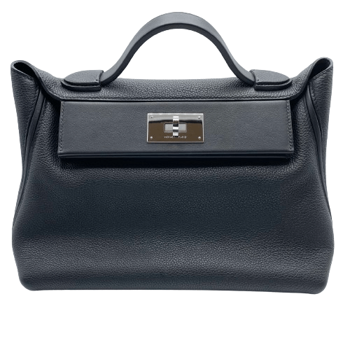 エルメス 24/24 W29 ノワール トリヨンクレマンス シルバー金具 Y刻印