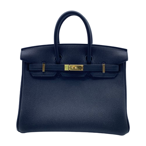 エルメス バーキン 25 ブラック トゴ ゴールド金具 W刻印