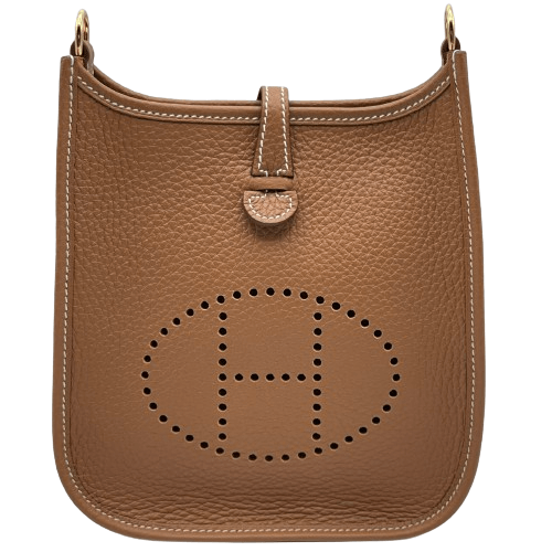 エルメス エヴリン TPM トリヨンクレマンス ゴールド ゴールド金具 W