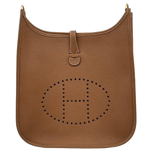 エルメス エヴリン PM トリヨンクレマンス ゴールド ゴールド金具 B刻印