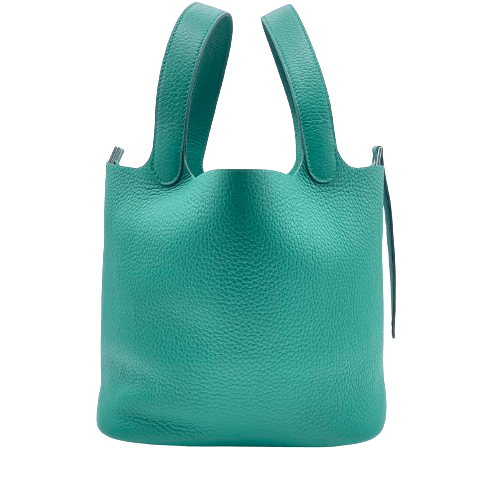 エルメス ピコタンロック MM ヴェールヴェルティゴ トリヨンクレマンス  シルバー金具 W刻印