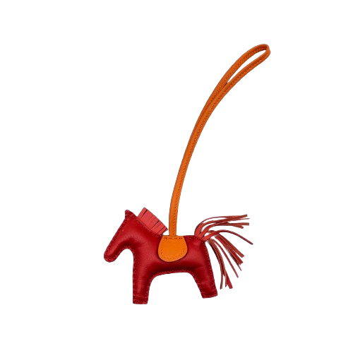 エルメス ロデオ バッグチャーム PM ルージュアンディアン/ローズジャイプール/フー