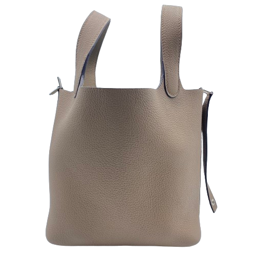 エルメス ピコタンロック PM ベージュドゥワイマール トリヨンモーリス シルバー金具 U刻印