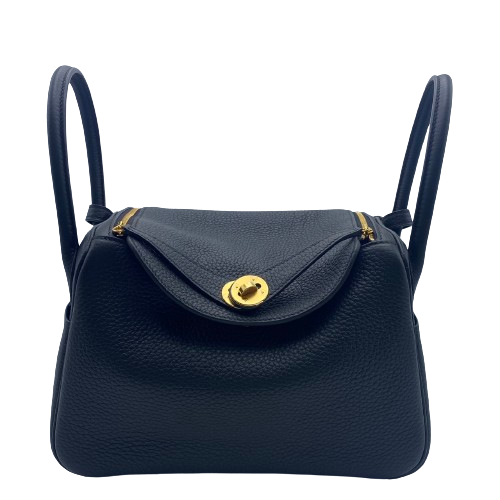 現金特価】エルメス リンディ26 ノワール トリヨンクレマンス ゴールド