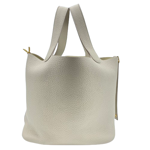 エルメス ピコタンロック MM べトン トリヨンクレマンス ゴールド金具 B刻印