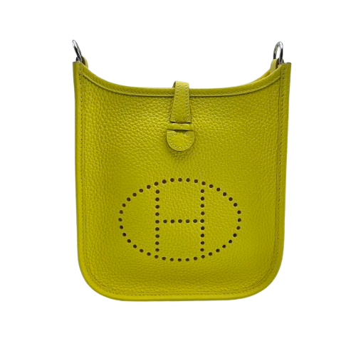 現金特価】エルメス エヴリンミニ TPM トリヨンクレマンス ライム