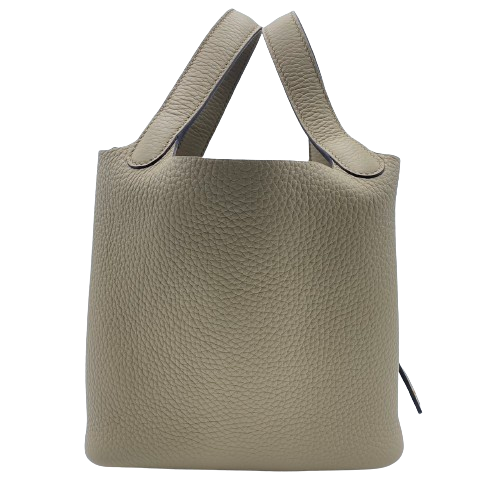 エルメス ピコタンロック PM ベージュ・マルファ トリヨンクレマンス ゴールド金具 W刻印