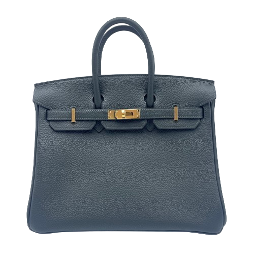 エルメス バーキン 25 ヴェールフォンセ トゴ ゴールド金具 U刻印