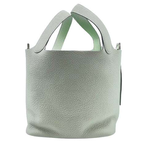 エルメス ピコタンロック MM グリネヴェ トリヨンクレマンス シルバー金具 B刻印