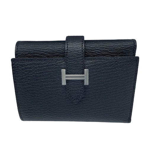 送料関税込◇HERMES ベアンコンビネ シェーブル ノワール HERMES （新品・未使用品）エルメス ベアン コンビネ コンパクト