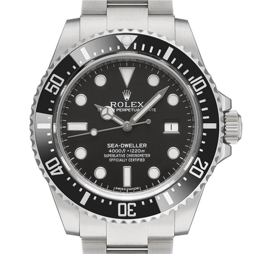 ロレックス シードゥエラー オイスターブレスレット ブラック 116600