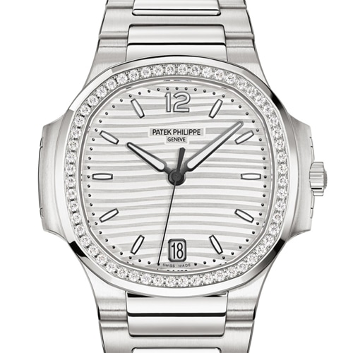 パテックフィリップ ノーチラス 7118/1200A ステンレススチールシルバーオパール