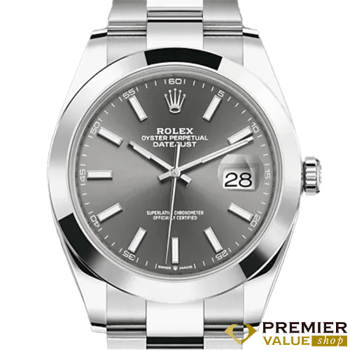 ロレックス デイトジャスト41 126300 ダークロジウム