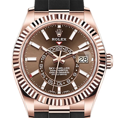 ロレックス スカイドゥエラー 326235 チョコレート