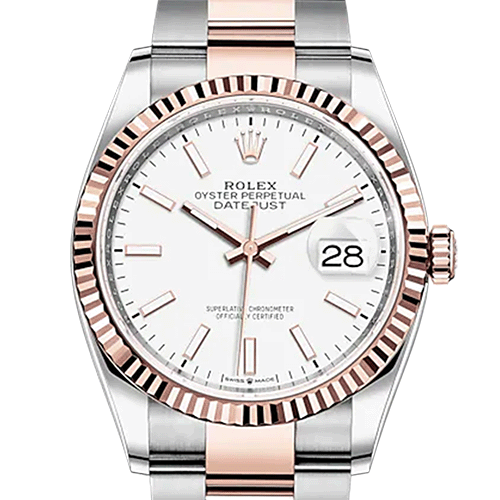 ロレックス デイトジャスト36 126231 ホワイト