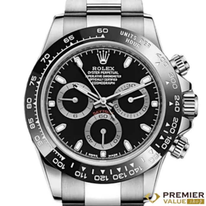 ロレックス デイトナ 116500LN オイスターブレスレット ブラック