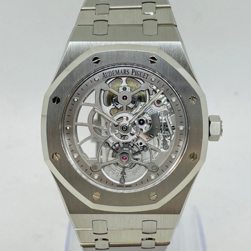 オーデマピゲ ロイヤルオーク　トゥールビヨン　エクストラシンオープンワーク　26518ST.OO.1220ST.01