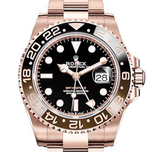 ロレックス GMTマスターII 126715CHNR オイスターブレスレット ブラックゴールド