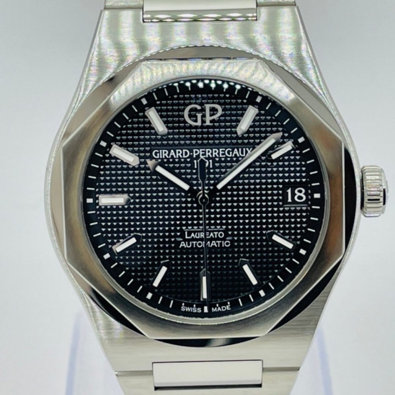 ジラール・ペルゴ　　ロレアート　ブラック　81010-11-634-11A