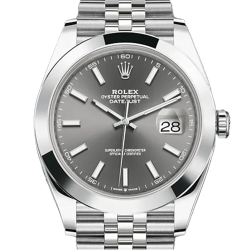 ロレックス デイトジャスト 126300 スレート ジュビリーブレスレット 41mm