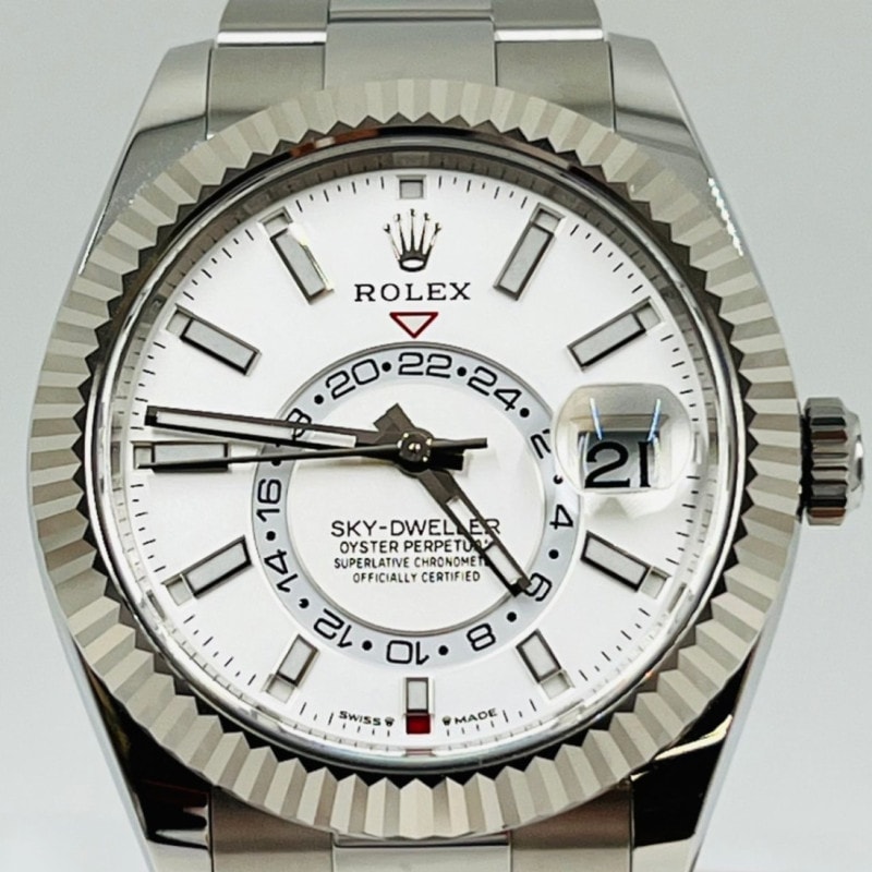 【2023年新作】ロレックス スカイドゥエラー 336934 ホワイト 42mm