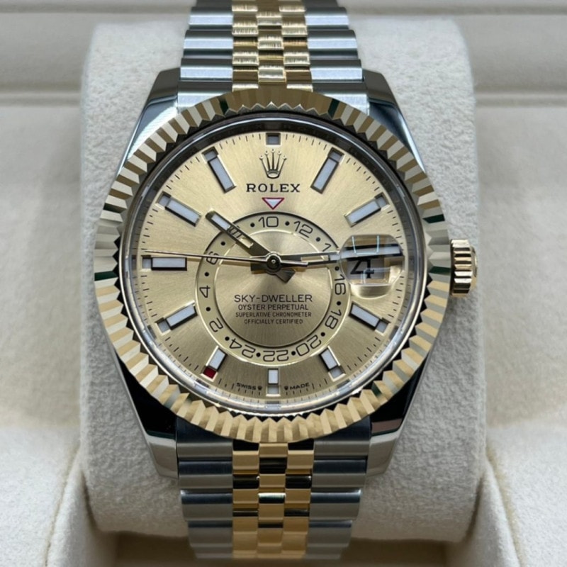 【2023年新型スカイドゥエラー】ロレックス スカイドゥエラー 336933 ゴールド 42mm