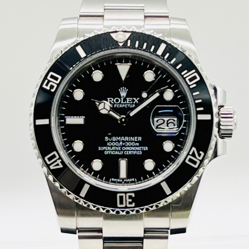 ロレックス サブマリーナ デイト オイスターステンレスブラック 116610LN