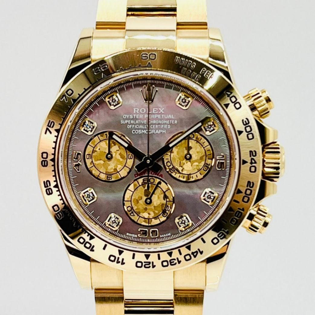 ロレックス デイトナ 116508NG ブラックシェル8Pダイヤ オイスター