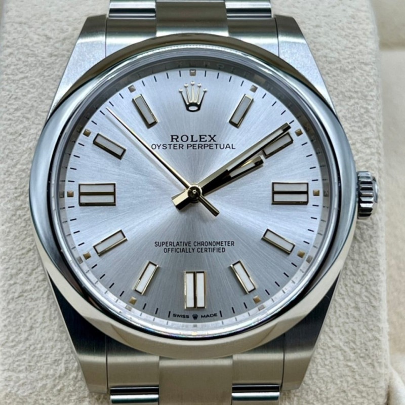 ロレックス オイスターパーペチュアル 124300 シルバー