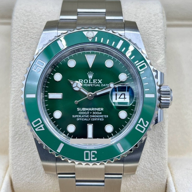 ロレックス サブマリーナ デイト オイスターブレス 40?o 116610LV
