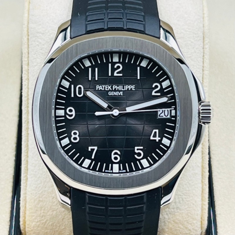 パテックフィリップ アクアノート 5167A-001 ブラック 【ラバーカットなし】