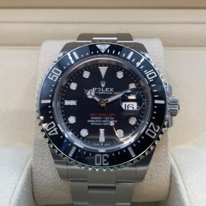 ロレックス シードゥエラー 126600 オイスターブレスレット ブラック 43mm