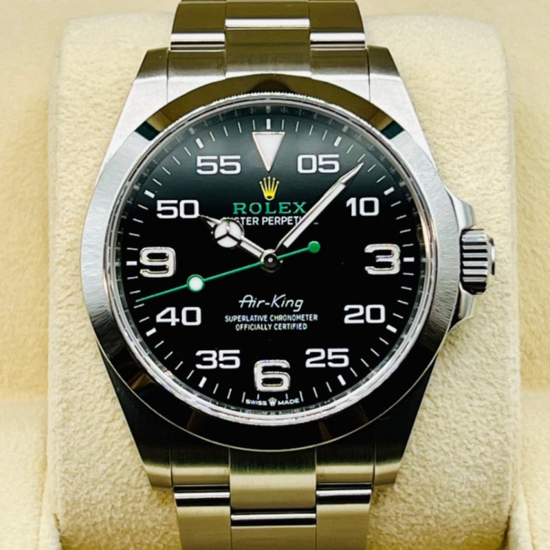 ロレックス エアキング 126900 ブラック 40mm