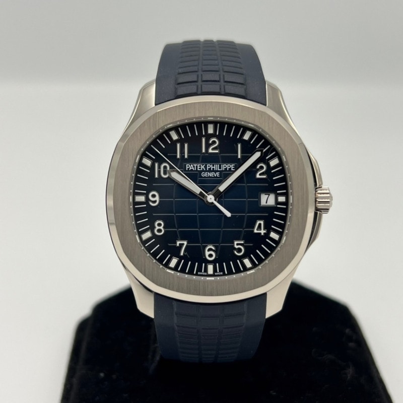 【2023年ギャラ】新バックル！ パテックフィリップ アクアノート 5168G-001 ブルー 40mm