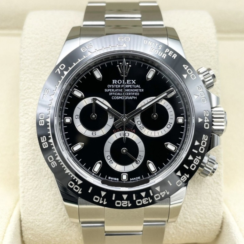 ロレックス デイトナ 116500LN オイスターブレスレット ブラック 40mm