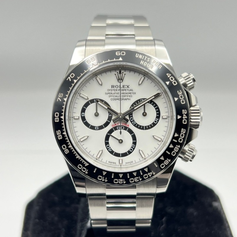 ロレックス デイトナ 126500LN  ホワイト 40mm ステンレススチール オイスターブレス