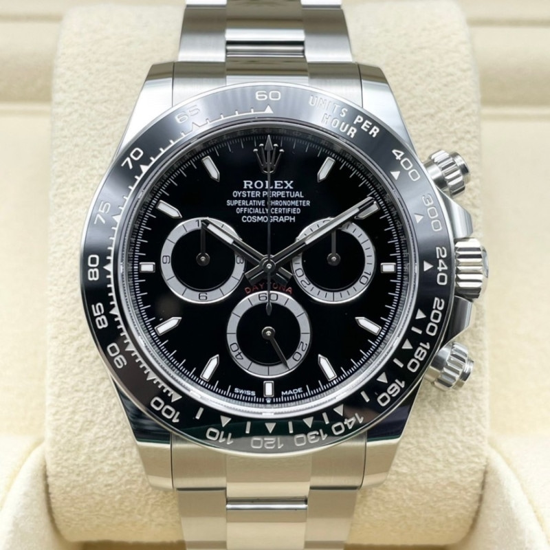 ロレックス デイトナ 126500LN オイスターブレスレット ブラック 40mm
