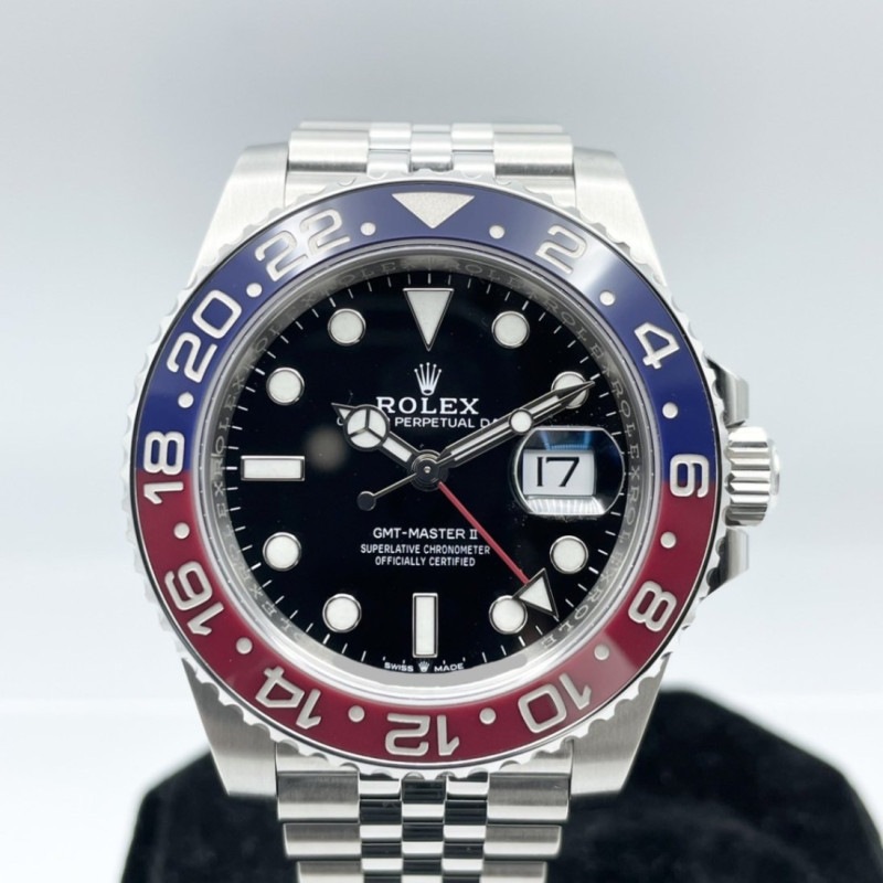 ロレックス GMTマスターII 126710BLRO ジュビリーブレスレット ブラック 40mm