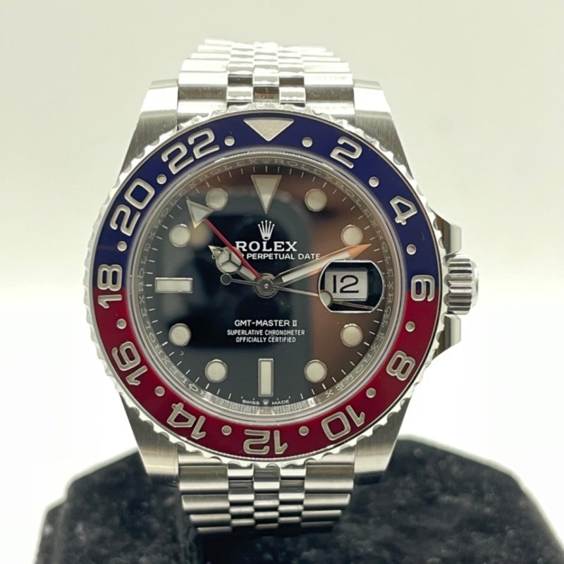 ロレックス GMTマスターII 126710BLRO ジュビリーブレスレット ブラック 40mm