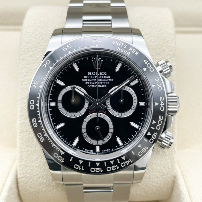 ロレックス デイトナ 126500LN オイスターブレスレット ブラック 40mm