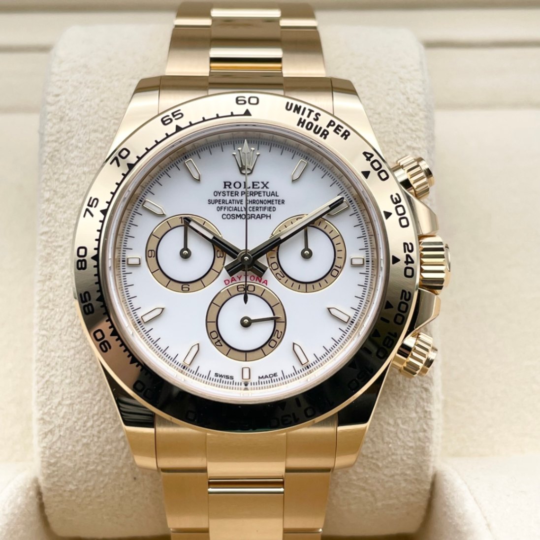 ロレックス デイトナ 126508 ホワイト 40mm 金無垢 - ブランド品専門店