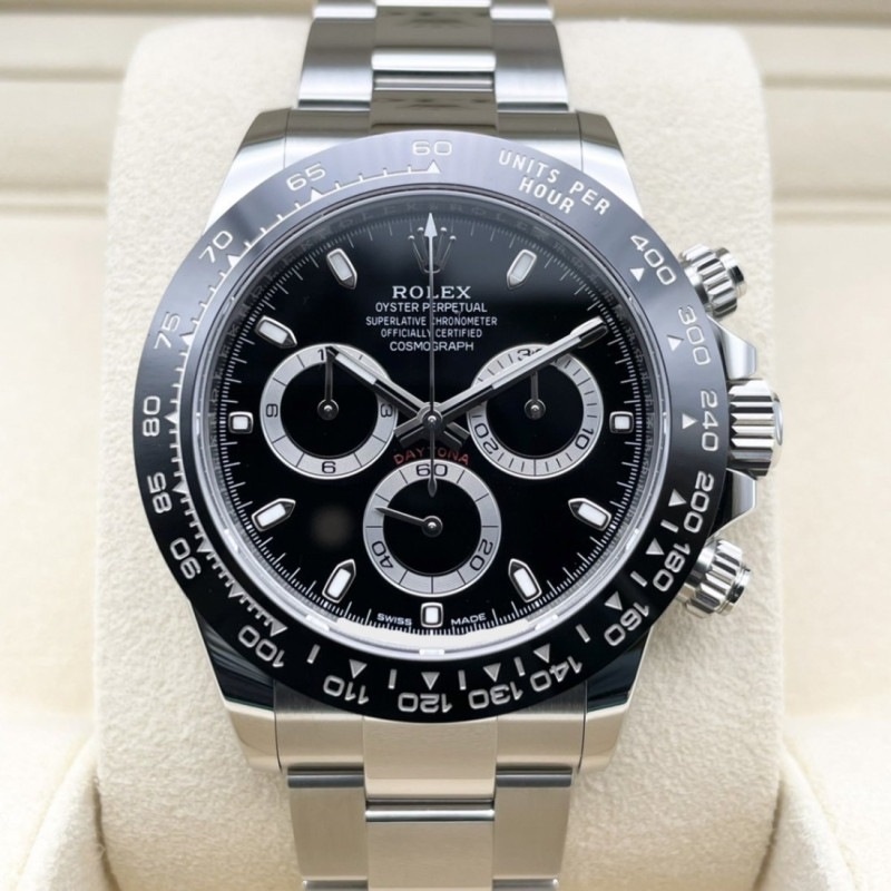 ロレックス デイトナ 116500LN オイスターブレスレット ブラック 40mm