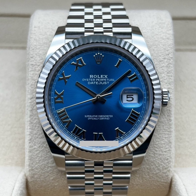 ロレックス デイトジャスト 126334 アズーロブルー ジュビリーブレス 41mm