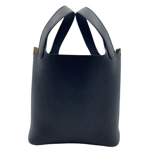 【現金特価】エルメス ピコタンロック PM ノワール トリヨンクレマンス ゴールド金具 W刻印